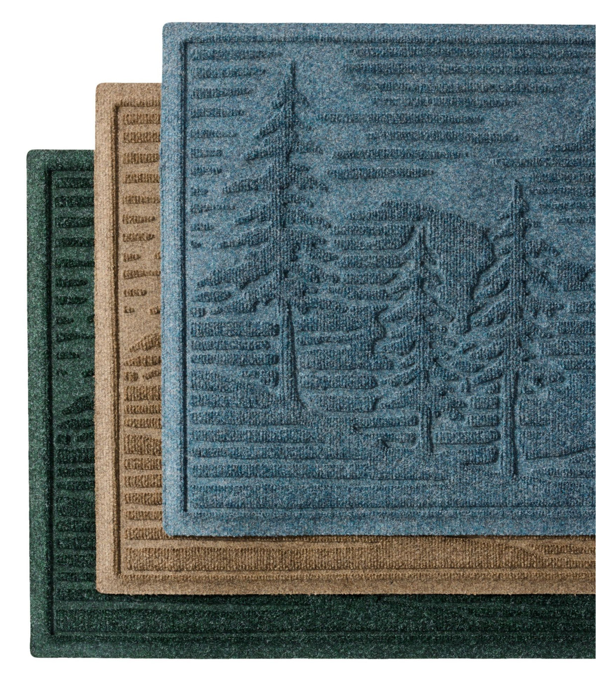 Everyspace Recycled Waterhog Doormat, Pine Trees