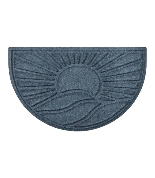 Everyspace Recycled Waterhog Doormat, Half Round, Sunrise
