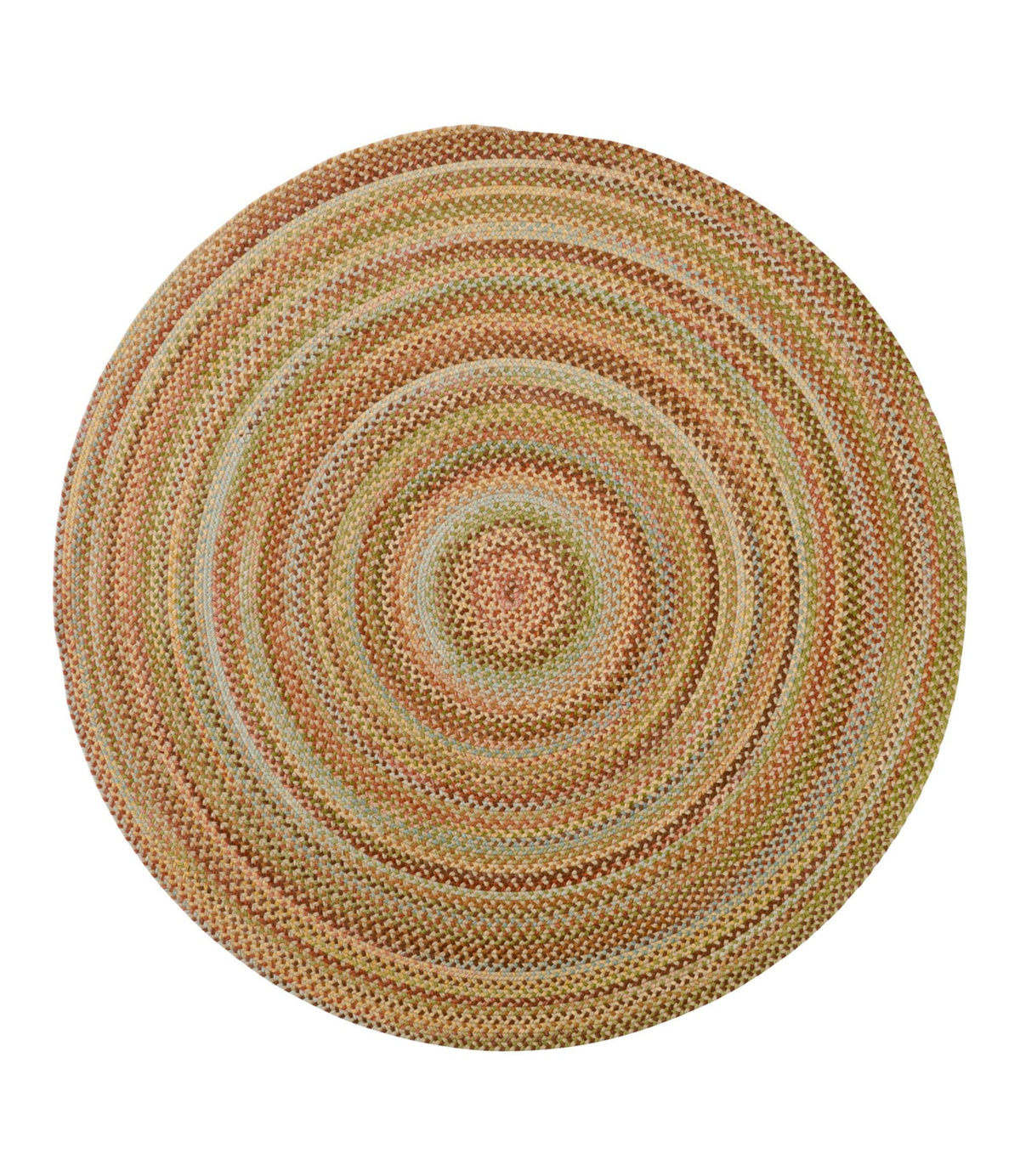 L.L.Bean Braided Wool Rug, 6' Diam.