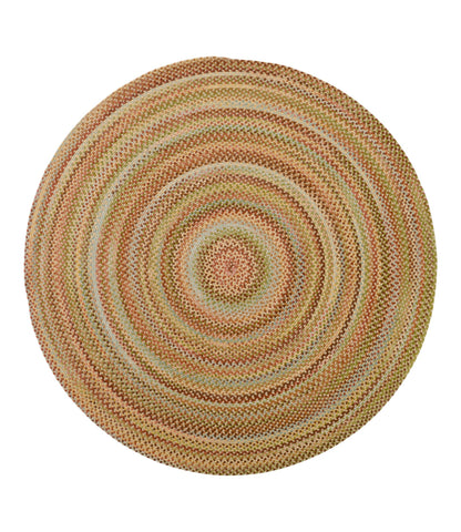 L.L.Bean Braided Wool Rug, 6' Diam.
