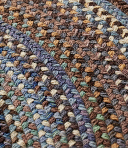 L.L.Bean Braided Wool Rug, 6' Diam.
