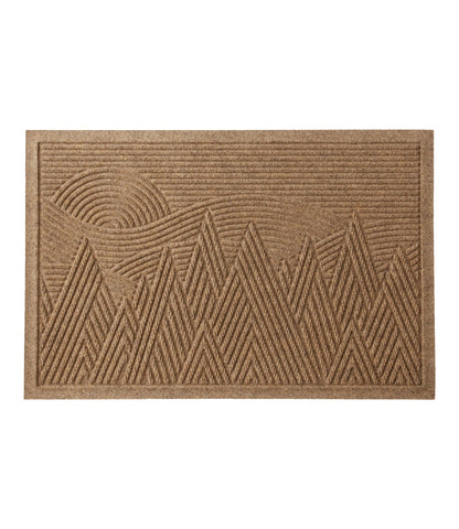 Everyspace Recycled Waterhog Doormat, Mountain Scene