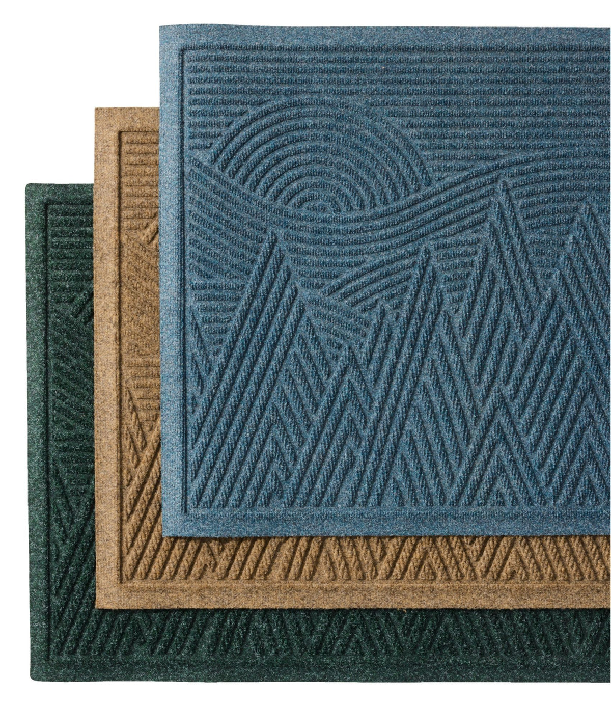 Everyspace Recycled Waterhog Doormat, Mountain Scene