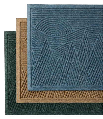 Everyspace Recycled Waterhog Doormat, Mountain Scene