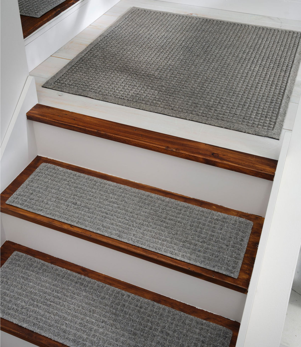 Everyspace Recycled Waterhog Mat, Stair Treads, Set of Four