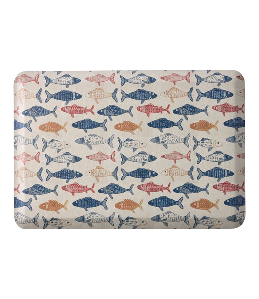 Happy Feet Comfort Mat, Fish