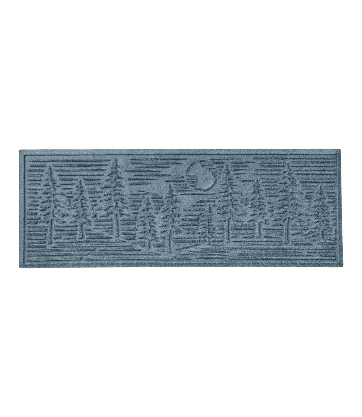 Everyspace Recycled Waterhog Wide Doormat, Pine Trees