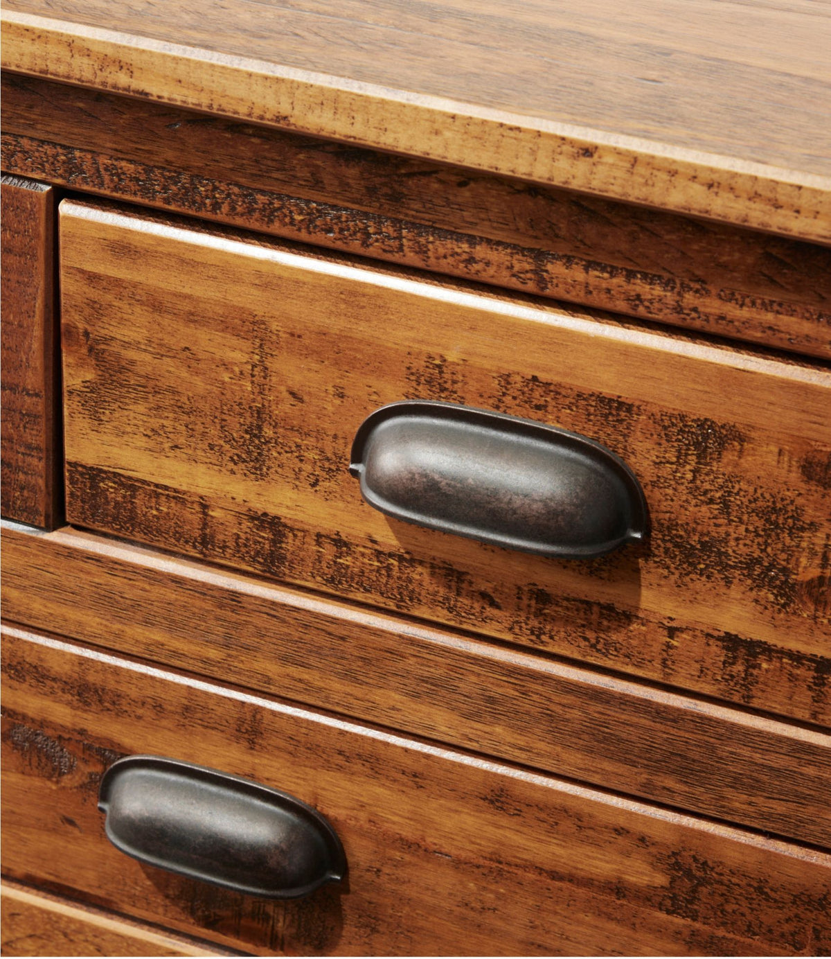 Rustic Wooden Hall Console Table