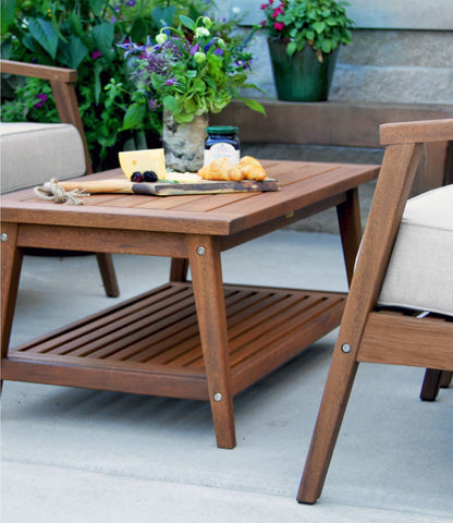Eucalyptus 4-Piece Patio Set