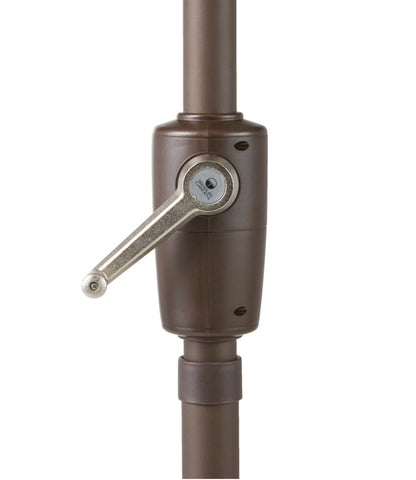 Weather-Resistant 9' Market Umbrella, Push Button