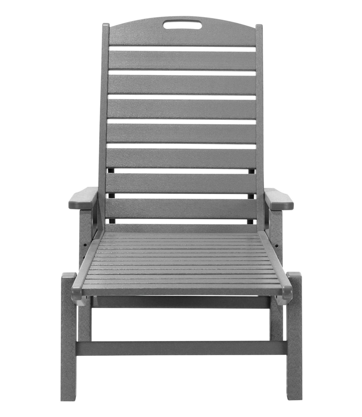 All-Weather Chaise Lounger with Arms