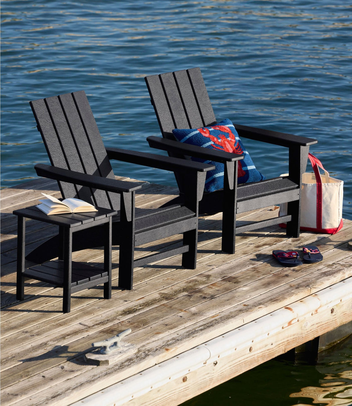 All-Weather Adirondack Chair, Square-Back