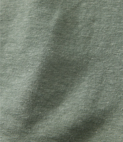 Women's Lakeside Linen/Cotton Tee, Three-Quarter-Sleeve Splitneck Polo