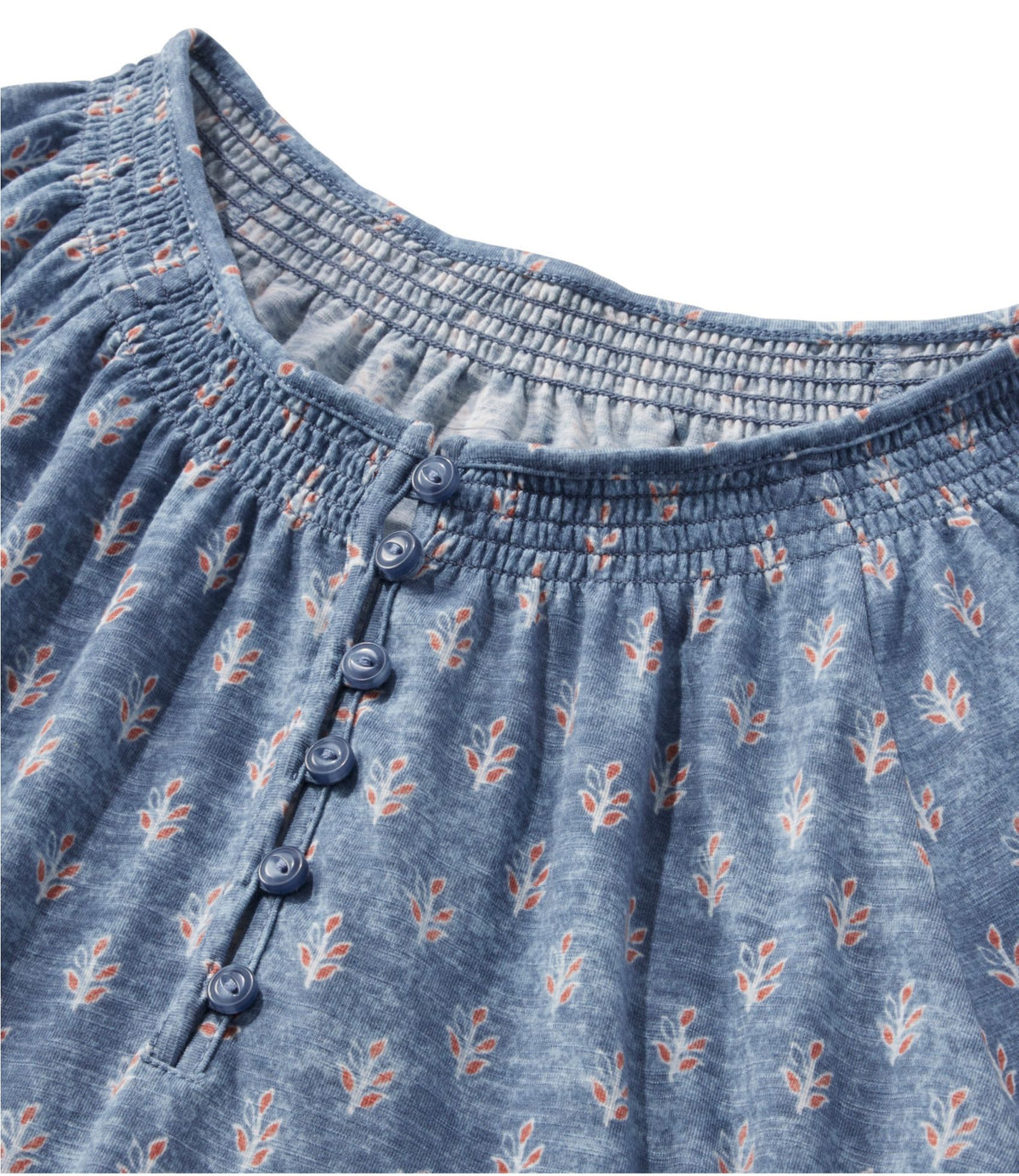 Women's Camden Hills Tee, Three-Quarter-Sleeve Print