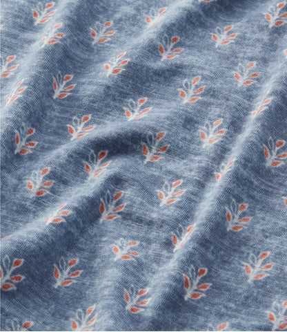 Women's Camden Hills Tee, Three-Quarter-Sleeve Print