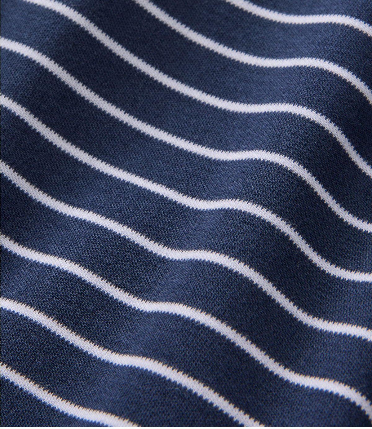 Women's Pima Cotton Tee, Short-Sleeve Crewneck Stripe