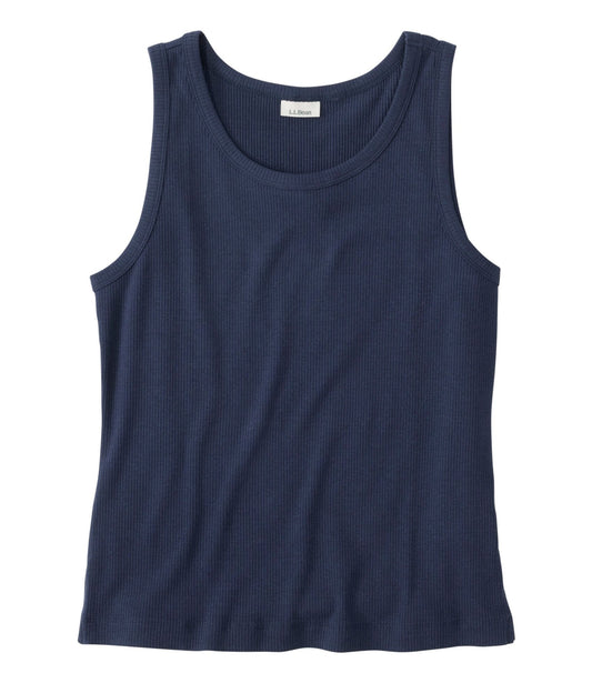Women's Bean's Ribbed Layering Tank