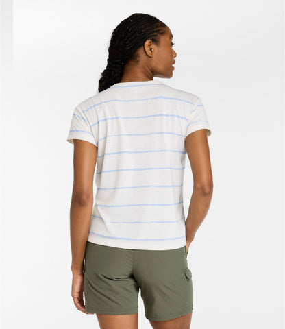 Women's Mountainside Crewneck Tee, Short-Sleeve Stripe