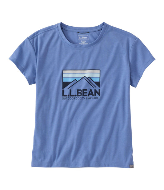 Women's Mountainside Crewneck Tee, Short-Sleeve Graphic