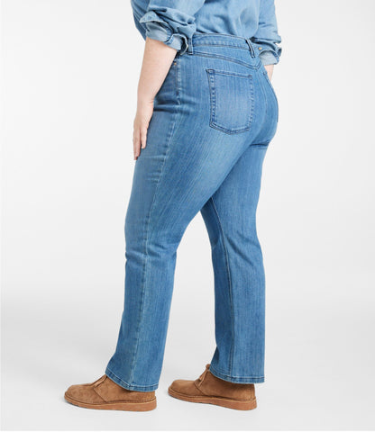 Women's BeanFlex® Jeans, Mid-Rise Straight-Leg