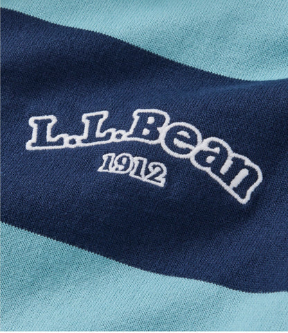 Men's Bean's Vintage Soft Rugby, Stripe Embroidered