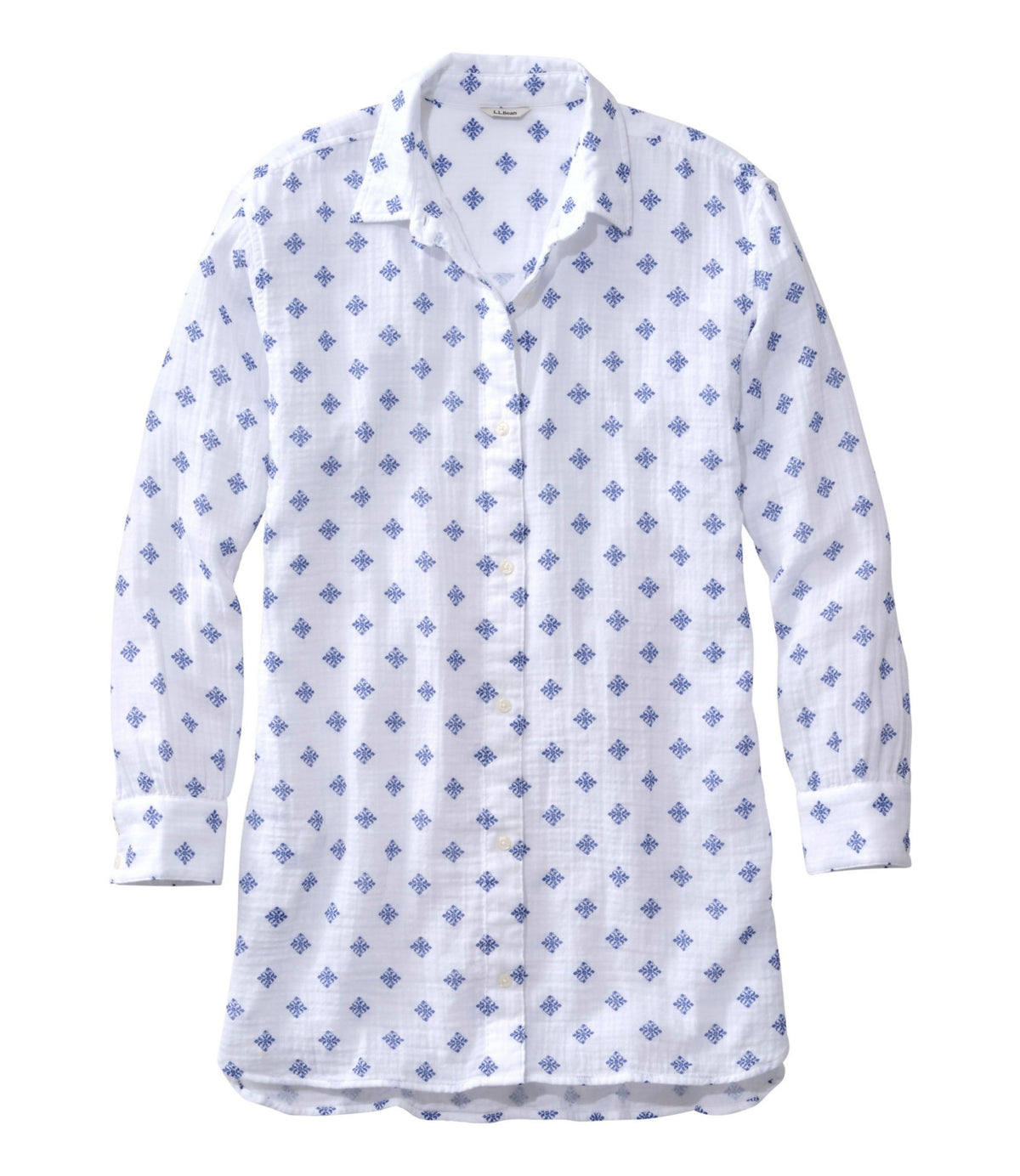 Women's Cloud Gauze Cover-Up Shirt, Stripe
