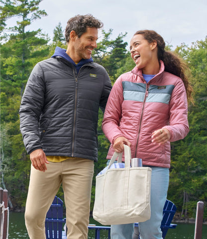 Women's Mountain Classic Puffer Jacket, Colorblock