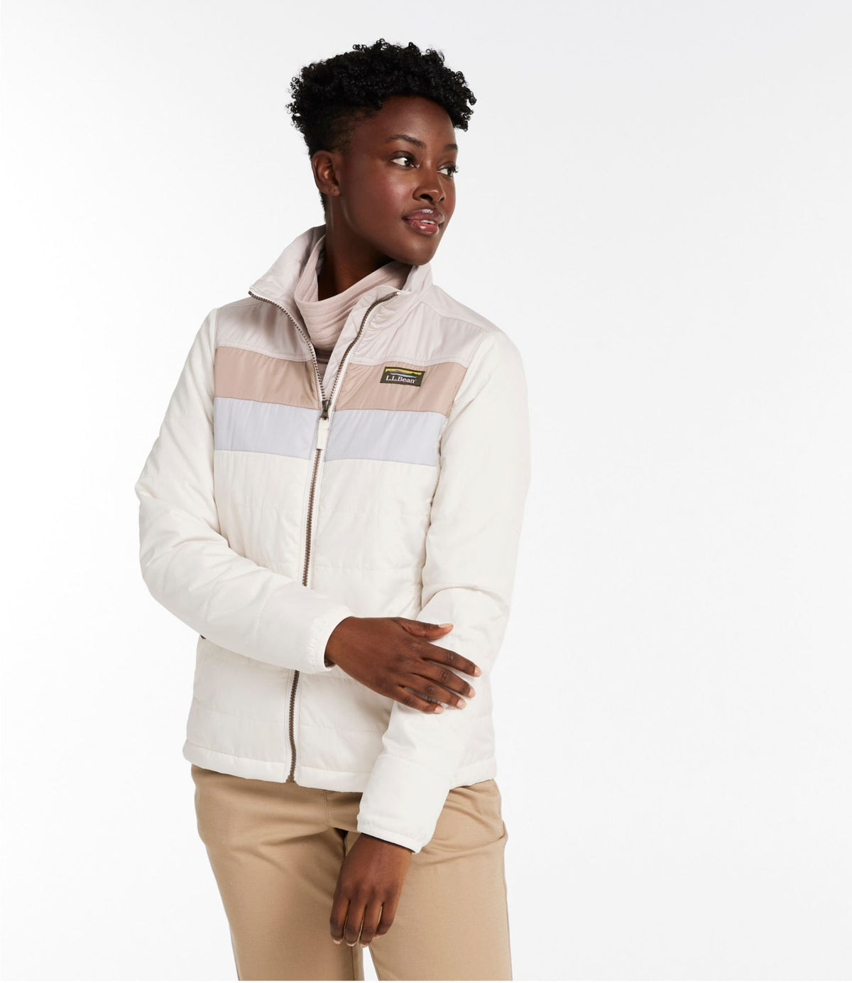 Women's Mountain Classic Puffer Jacket, Colorblock