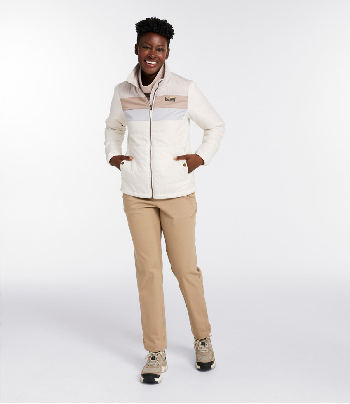 Women's Mountain Classic Puffer Jacket, Colorblock