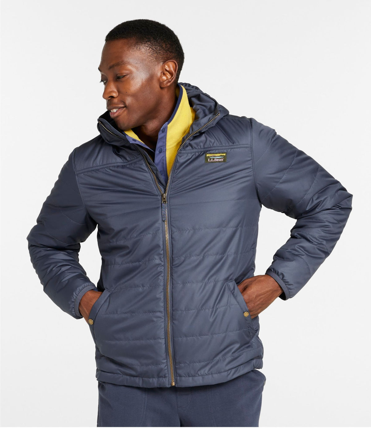 Men's Mountain Classic Puffer Hooded Jacket