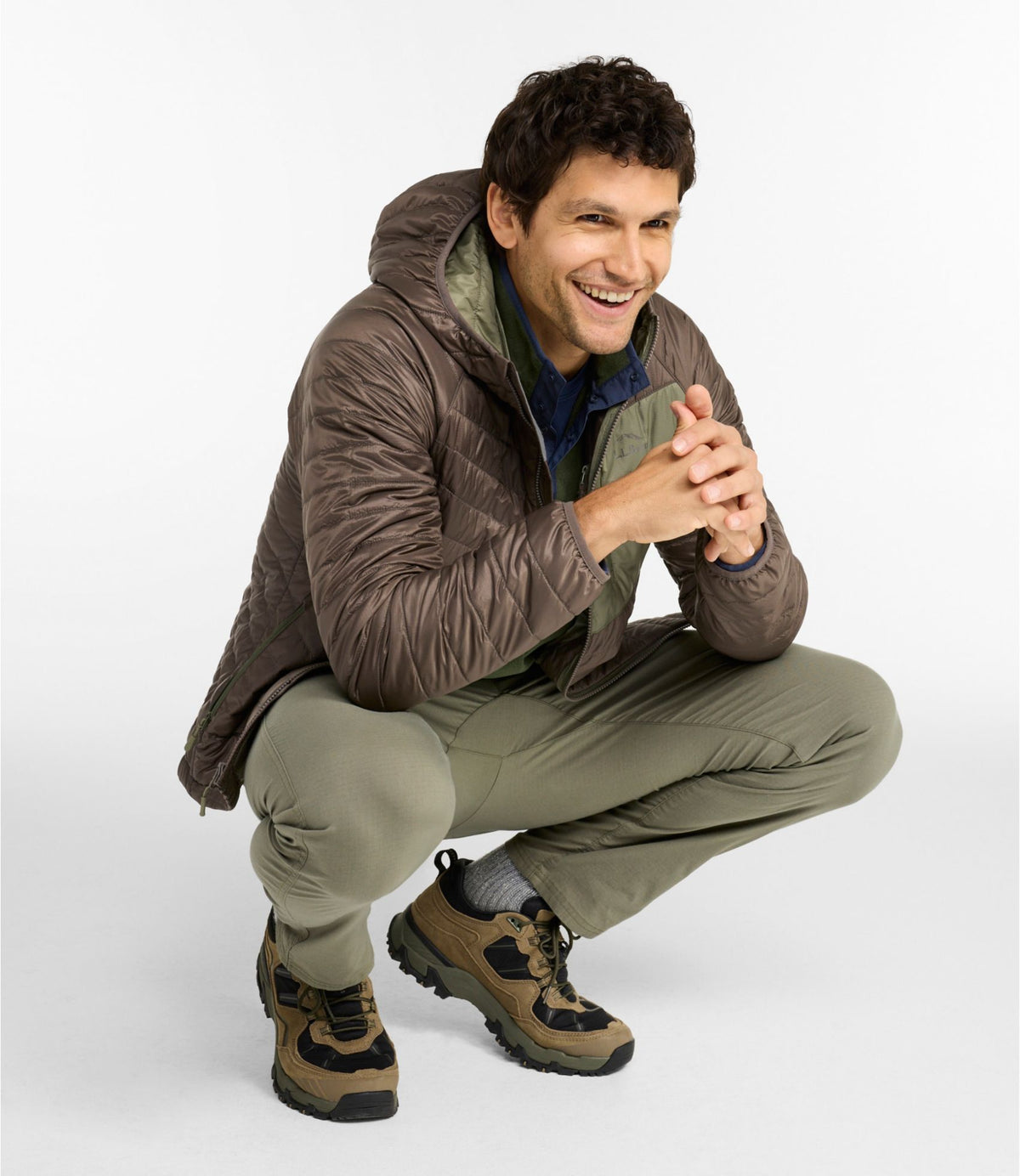 Men's PrimaLoft Packaway Hooded Jacket