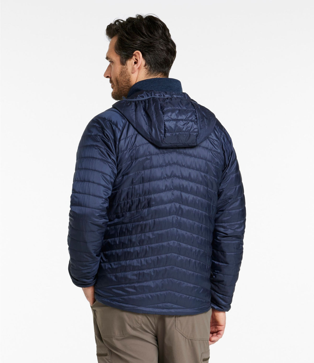 Men's PrimaLoft Packaway Hooded Jacket