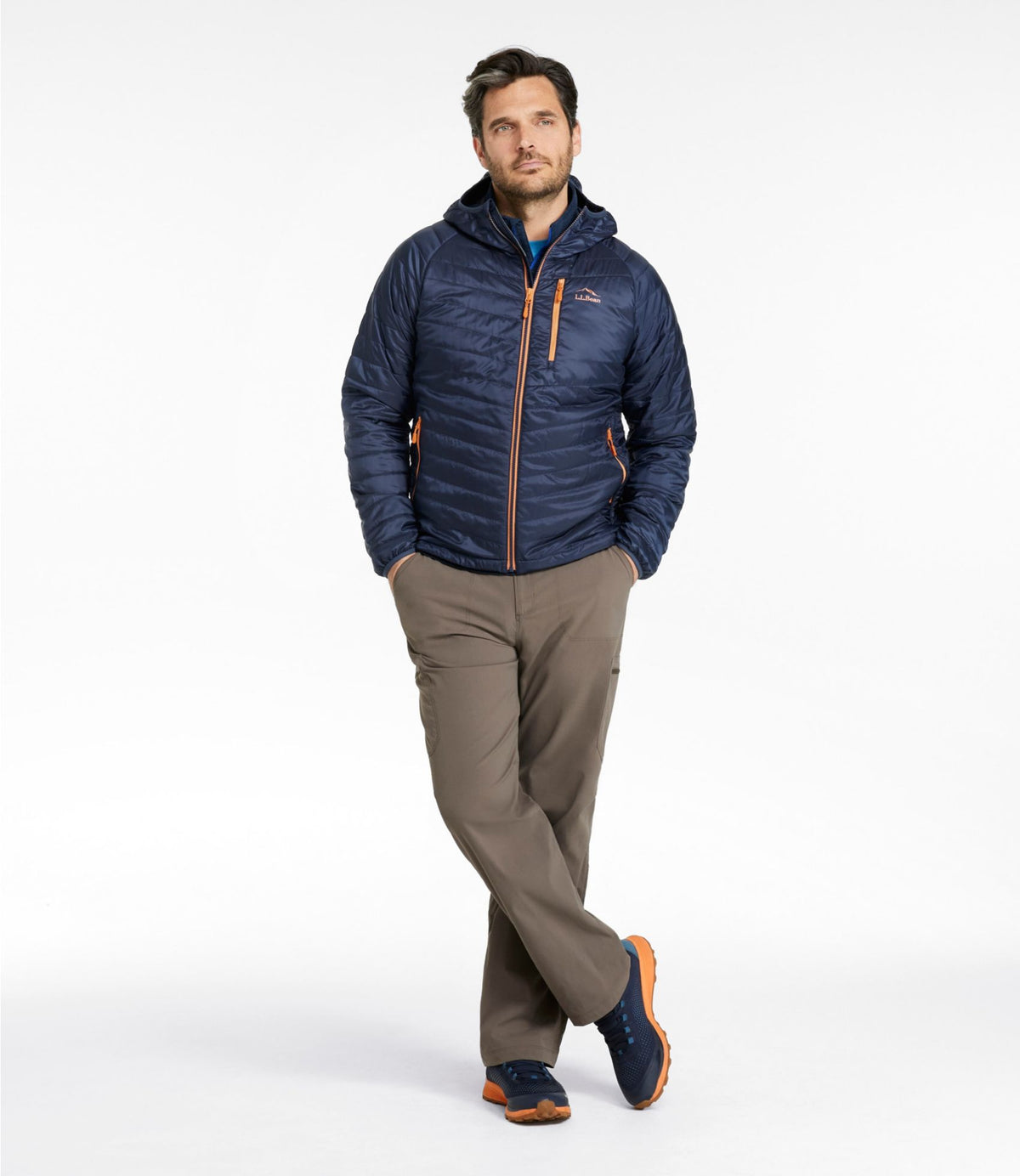 Men's PrimaLoft Packaway Hooded Jacket