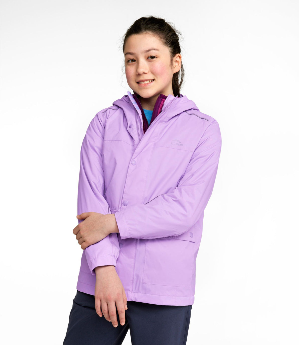 Kids' Puddle Stomper Rain Jacket, Lined
