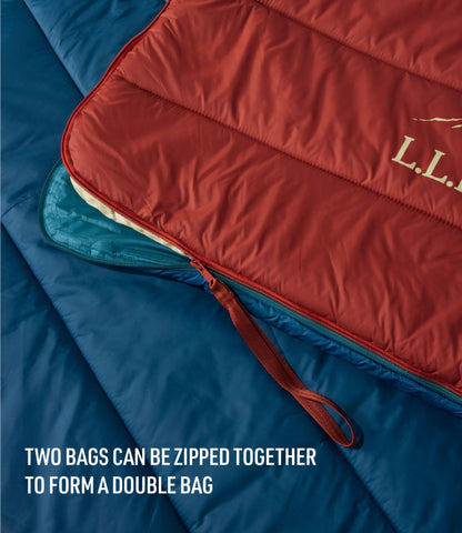 Adults' L.L.Bean Puffer Sleeping Bag, 40°
