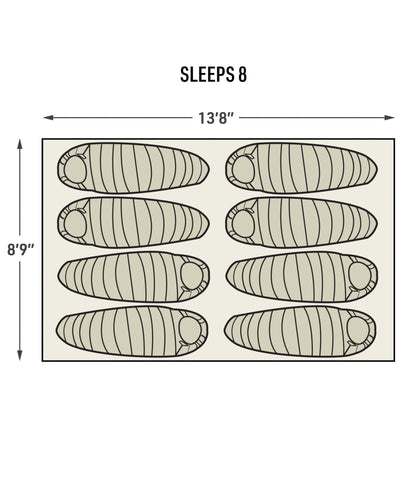 L.L.Bean Acadia 8-Person Cabin Tent