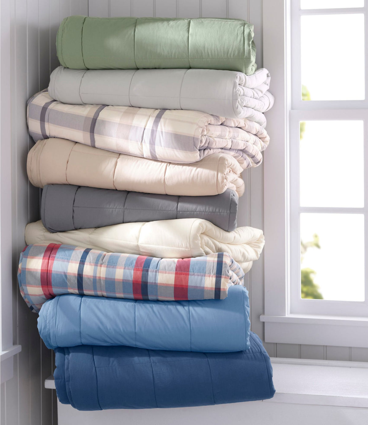 Ultrasoft Cotton Comforter, Plaid