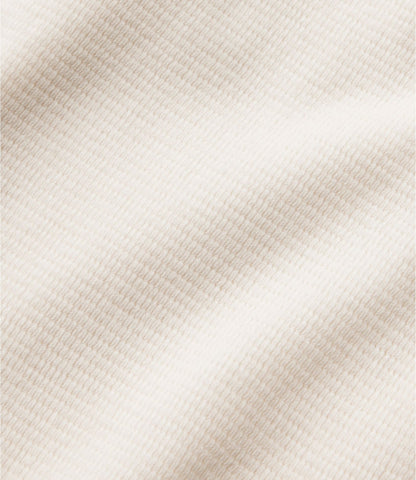 Women's Waffle-Knit Top, Long-Sleeve Jewelneck