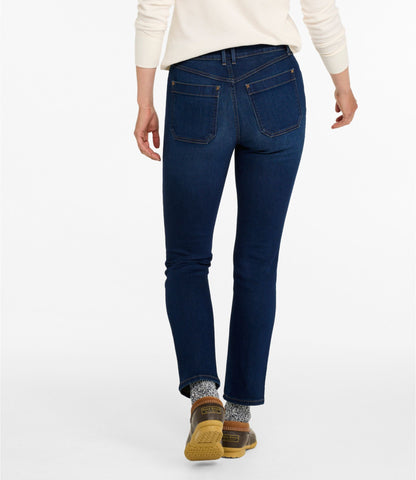 Women's L.L. Bean Go-Anywhere Jeans, High-Rise Slim-Leg Ankle