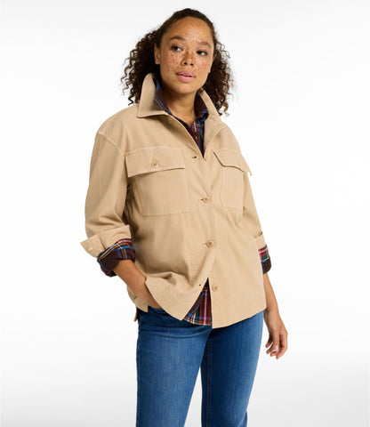 Women's Sunwashed Lightweight Utility Jacket