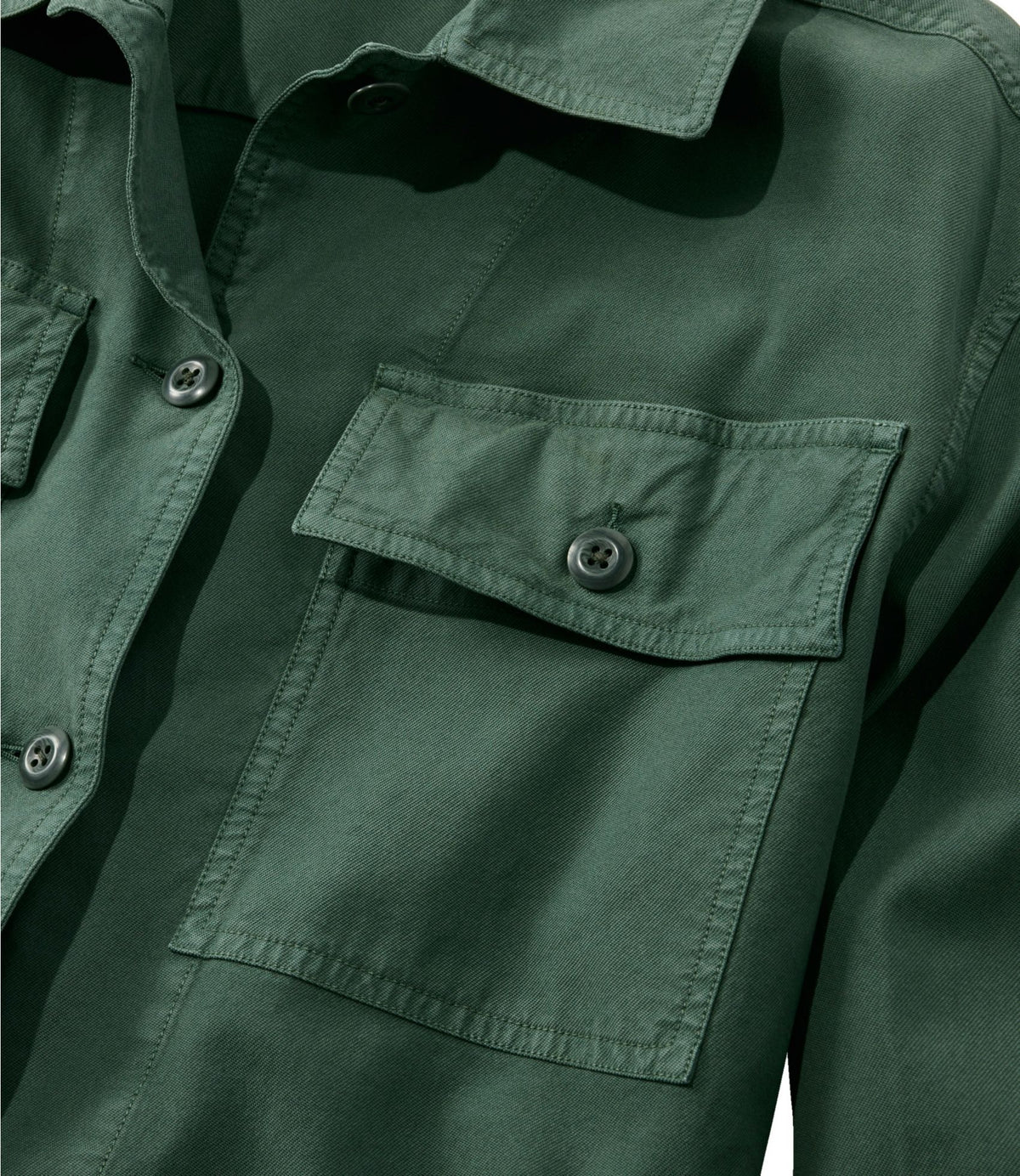 Women's Sunwashed Lightweight Utility Jacket