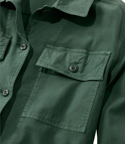 Women's Sunwashed Lightweight Utility Jacket