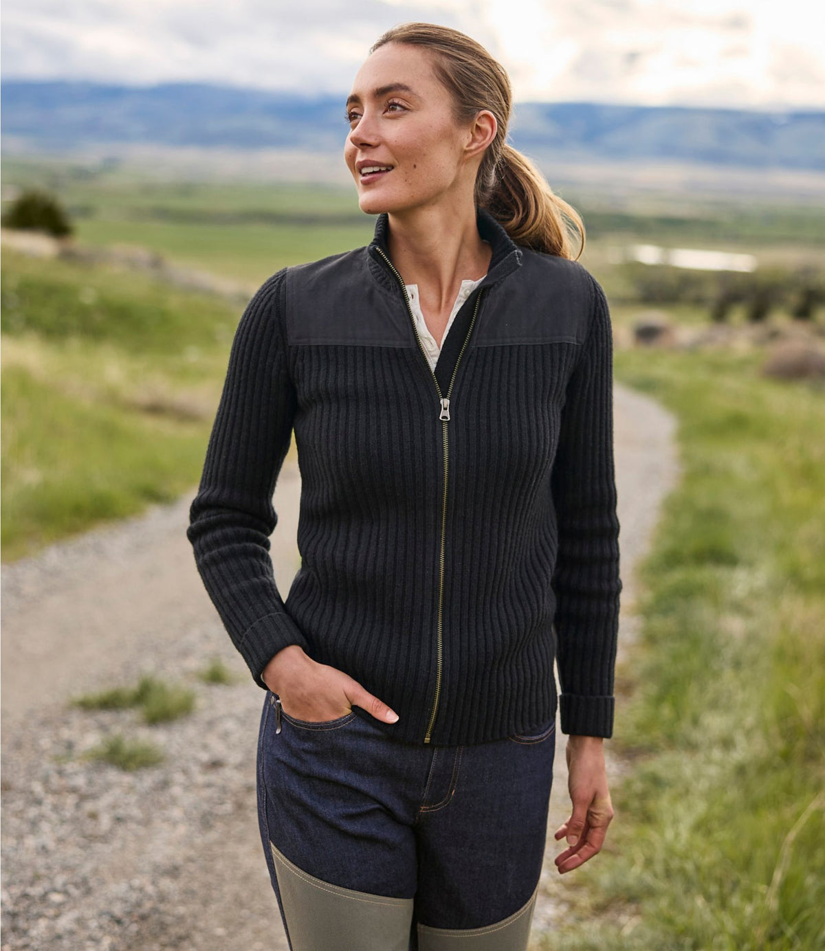 Women's Commando Sweater, Full-Zip