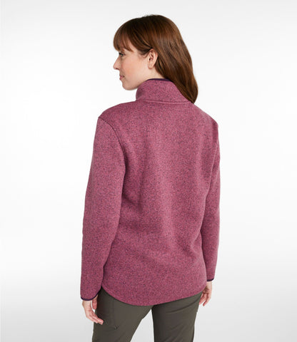 Women's L.L.Bean Sweater Fleece Half-Zip Pullover
