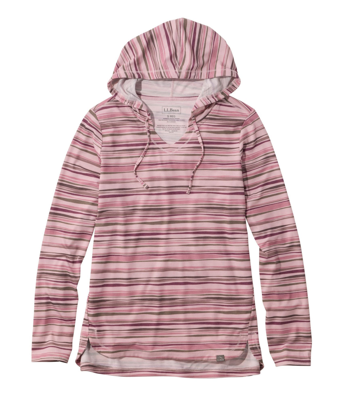 Women's Everyday SunSmart® Hoodie, Long-Sleeve Stripe