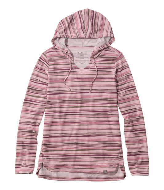 Women's Everyday SunSmart® Hoodie, Long-Sleeve Stripe