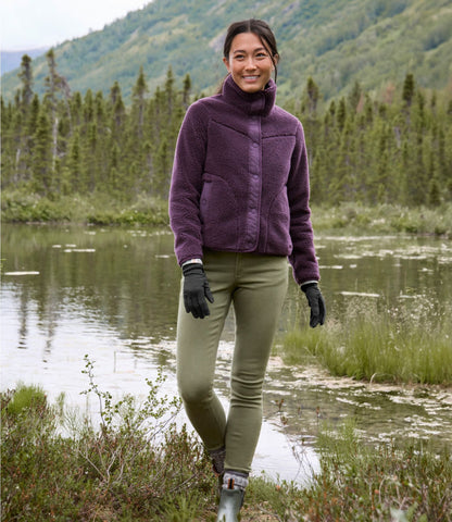 Women's Bean's Sherpa Fleece Jacket