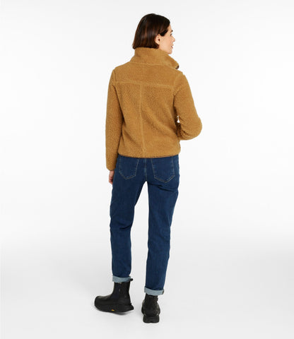 Women's Bean's Sherpa Fleece Jacket