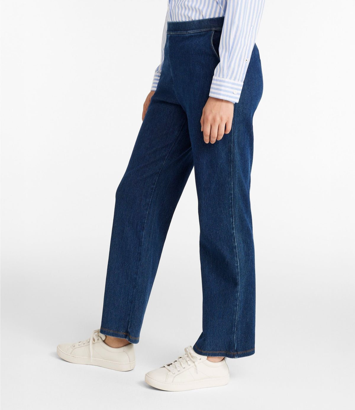 Women's Perfect Fit Pants, Denim Straight-Leg