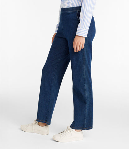 Women's Perfect Fit Pants, Denim Straight-Leg